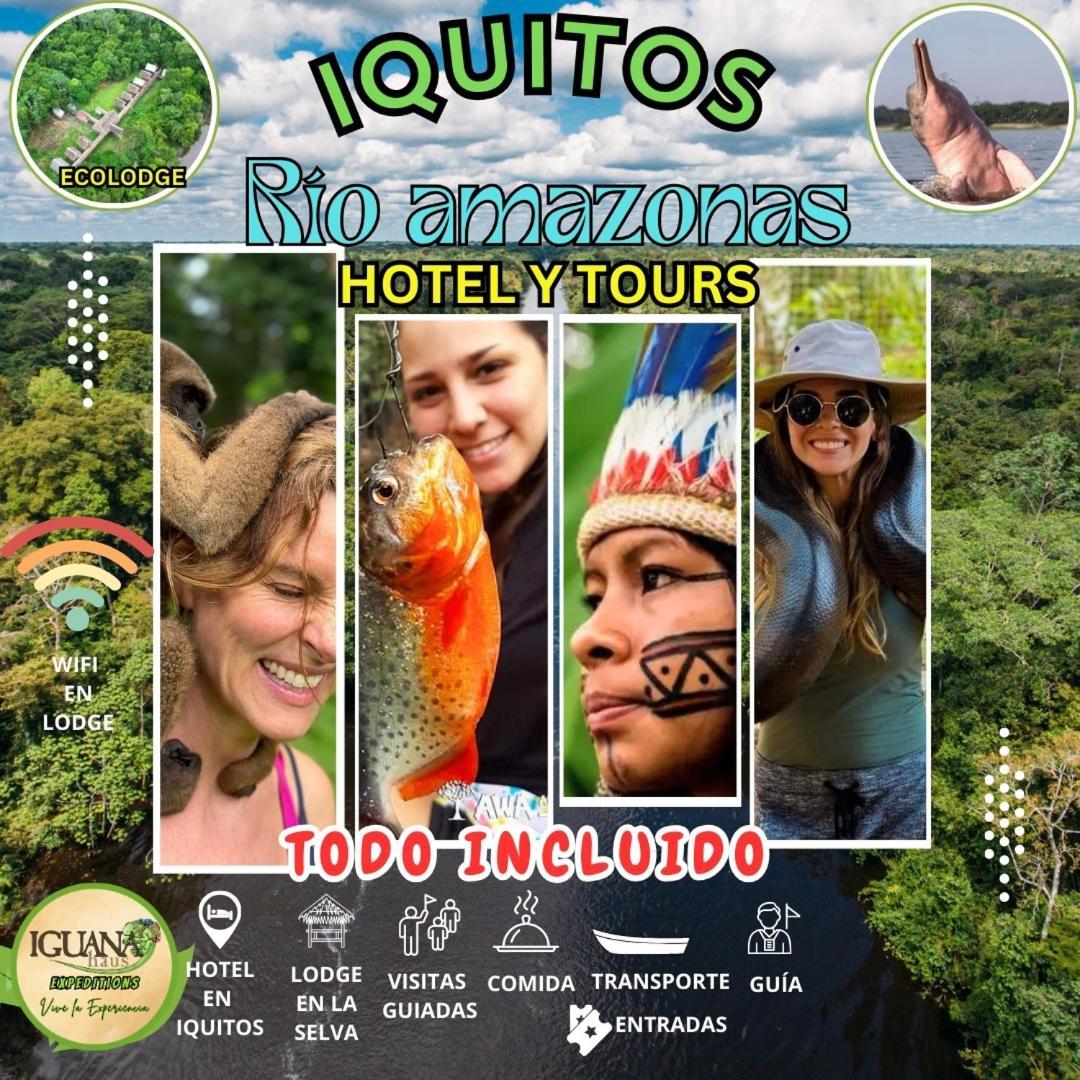Iguana Haus Iquitos Exterior foto