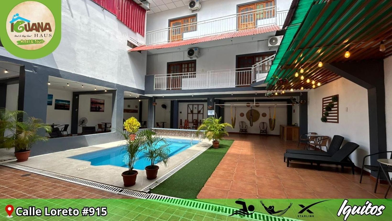 Iguana Haus Iquitos Exterior foto